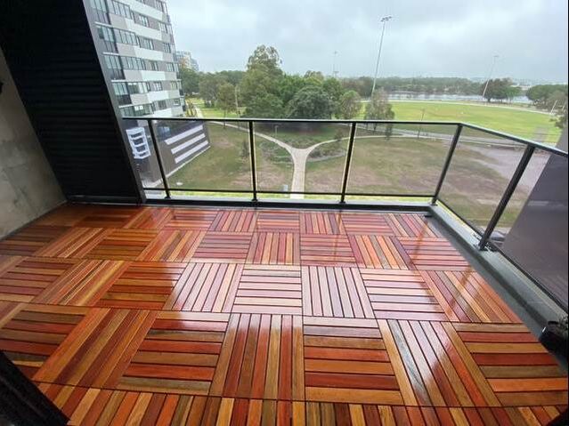 Sydney Apartment Balcony - Mixed Deck Tiles 