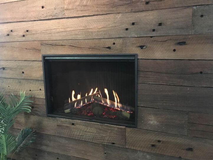 Fireplace Feature Wall - Roasted Sleeper 
