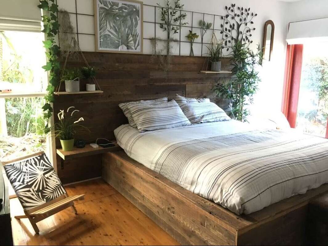 Bed Frame Cladding - Brushed Oregon 